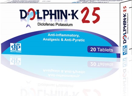 Dolphin-K 25mg Tablets - Rosheta Saudi Arabia