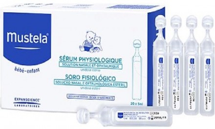 mustela baby physiological saline solution 5ml