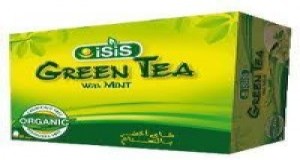 Isis Green tea with peppe 