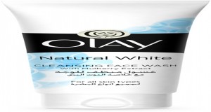 olay natural white cleansing face wash 100ml