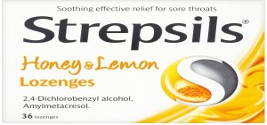 Strepsils Honey & Lemon 