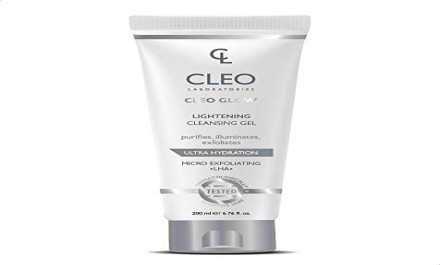 cleo glow lightening cleansing gel 200ml