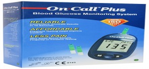 on call plus blood glucose 